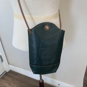 Dark Green Leather Bag